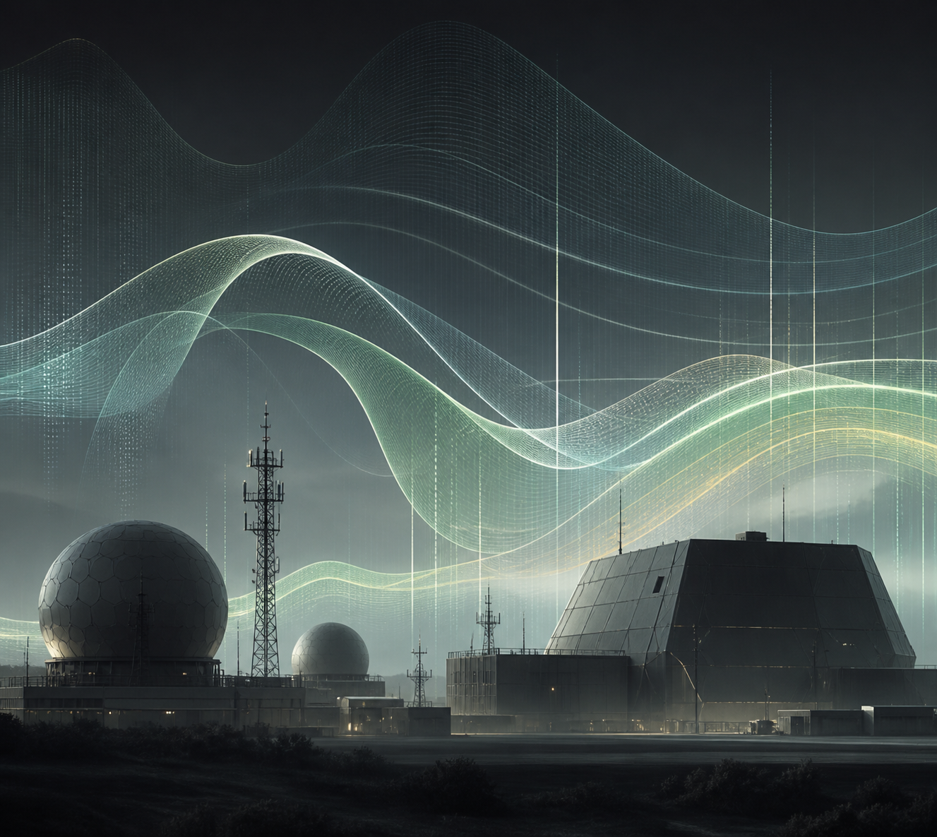 Abstract spectrum visualization over communications infrastructure